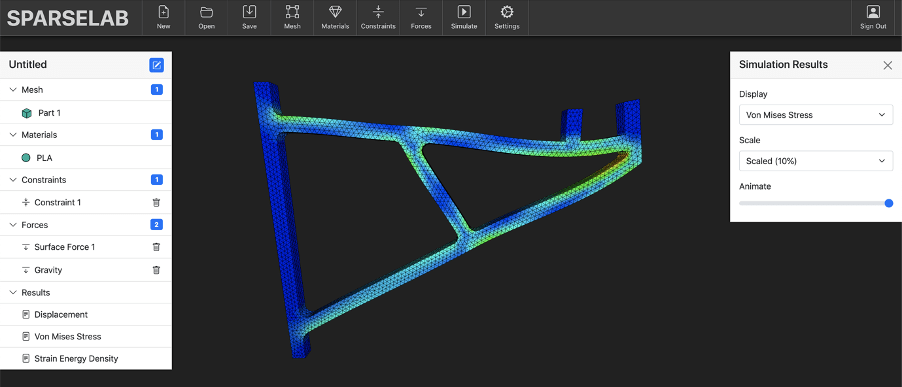 Cloud-Based Finite Element Analysis Software